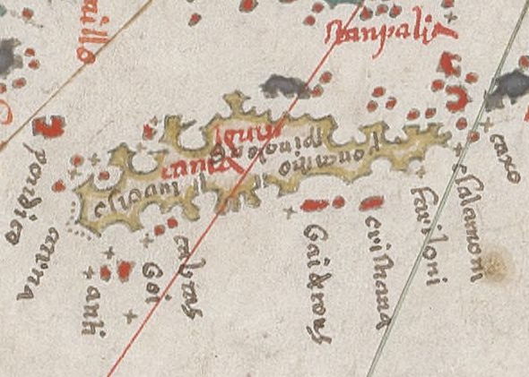 1580-1589 Atlas nautique d'une partie de l'Océan Atlantique et de la Mer Méditerranée : Martines, Joan (1556-1590). Auteur présumé du texte.jpg